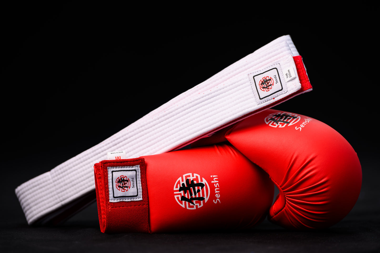 Senshi Double Sided Red/White Kumite Belt